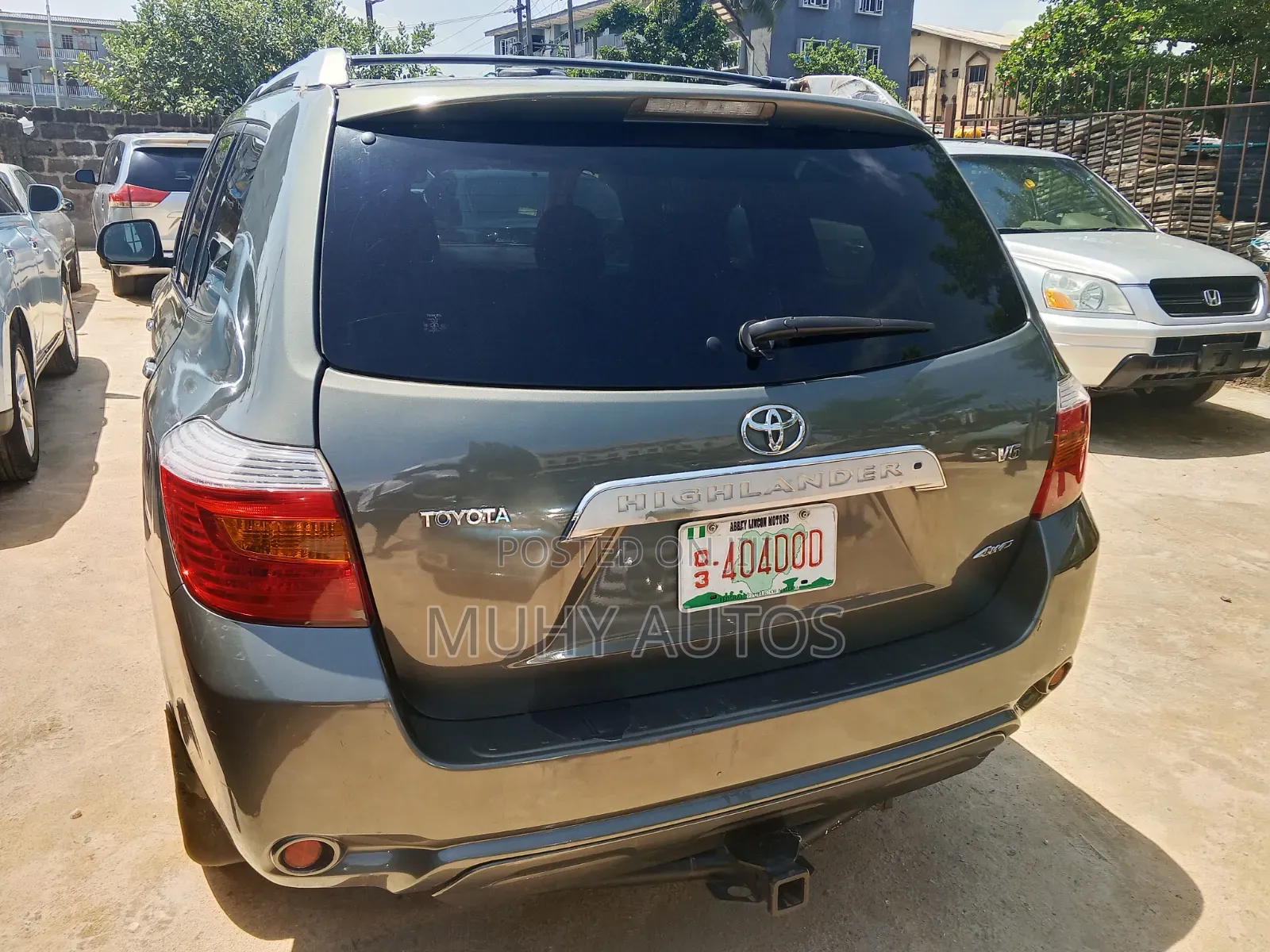 Toyota Highlander Limited 2009 Green