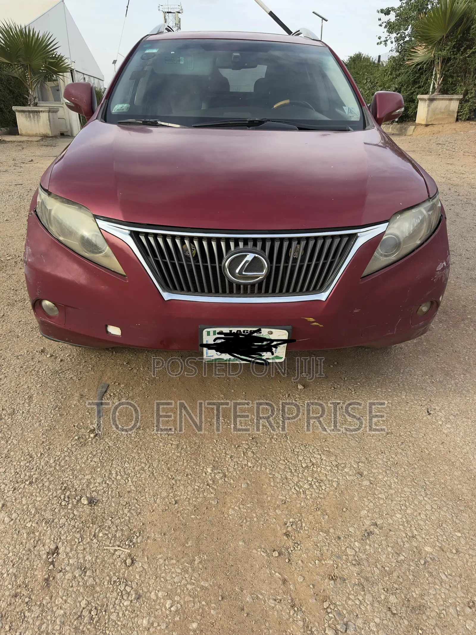 Lexus RX 2011 Maroon