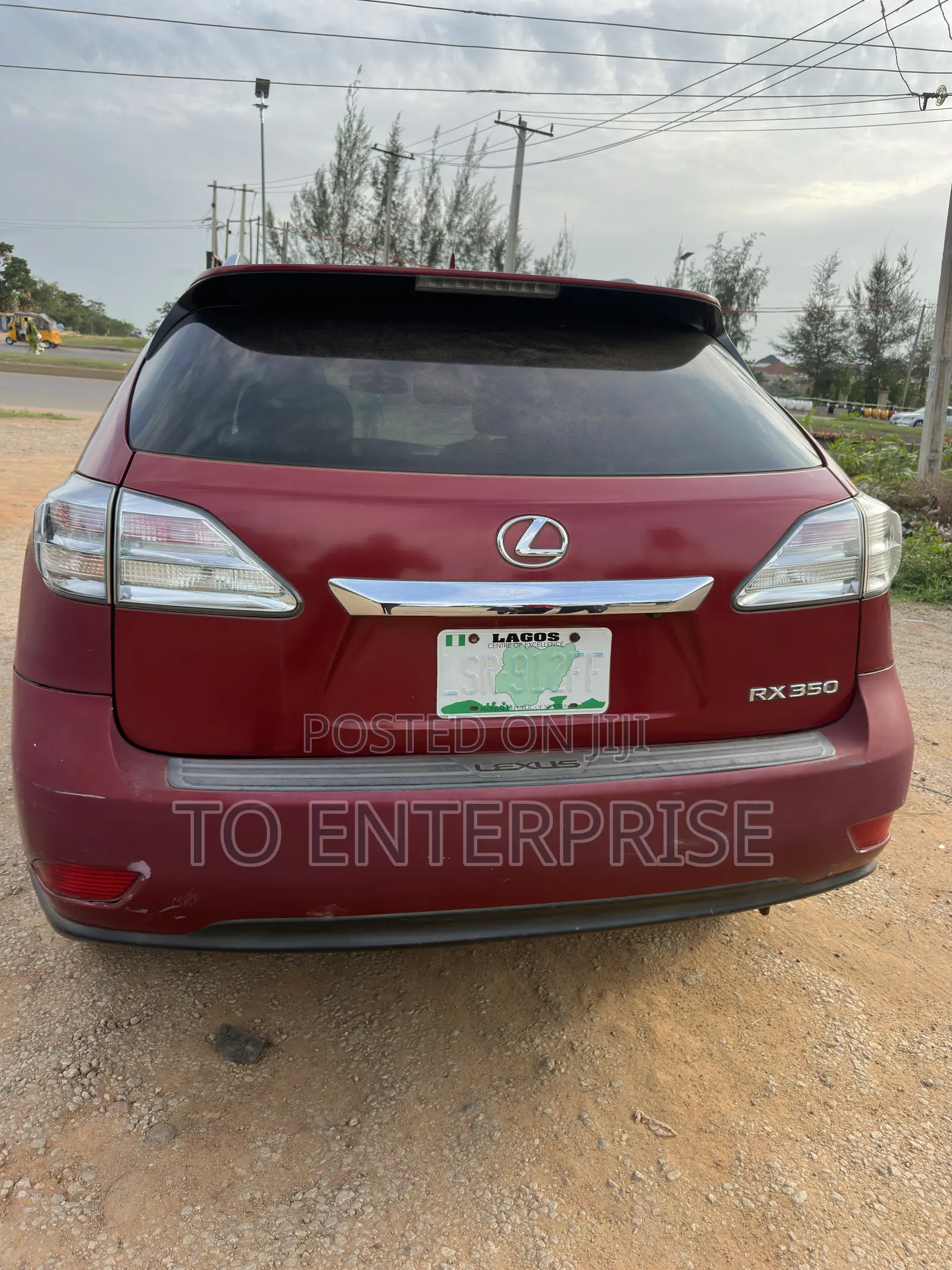 Lexus RX 2011 Maroon