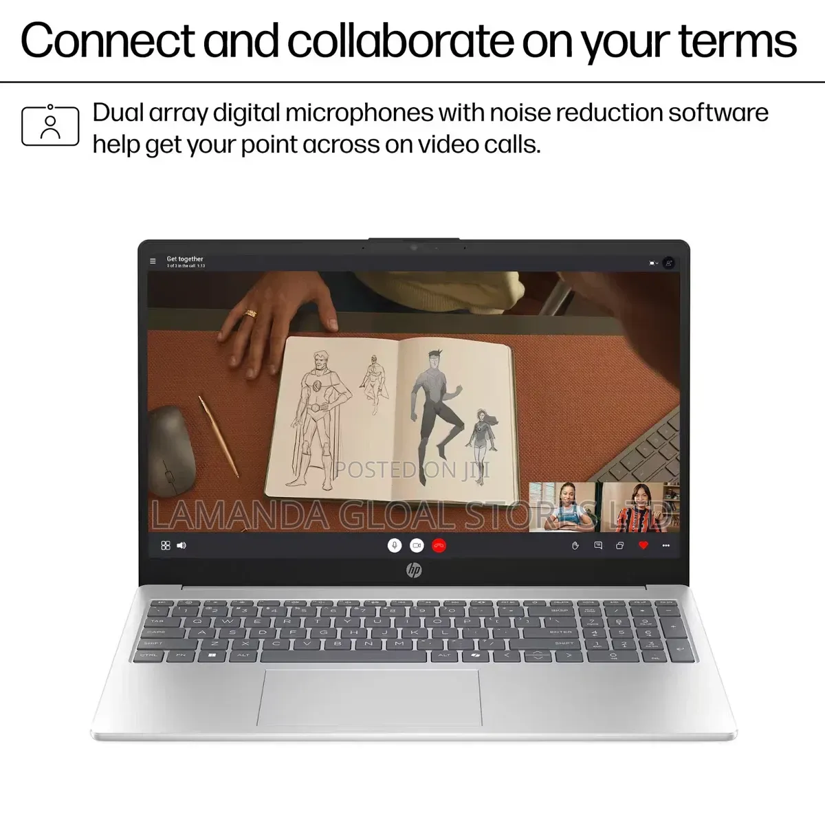 New Laptop HP 15 8GB Intel Core i3 SSD 256GB