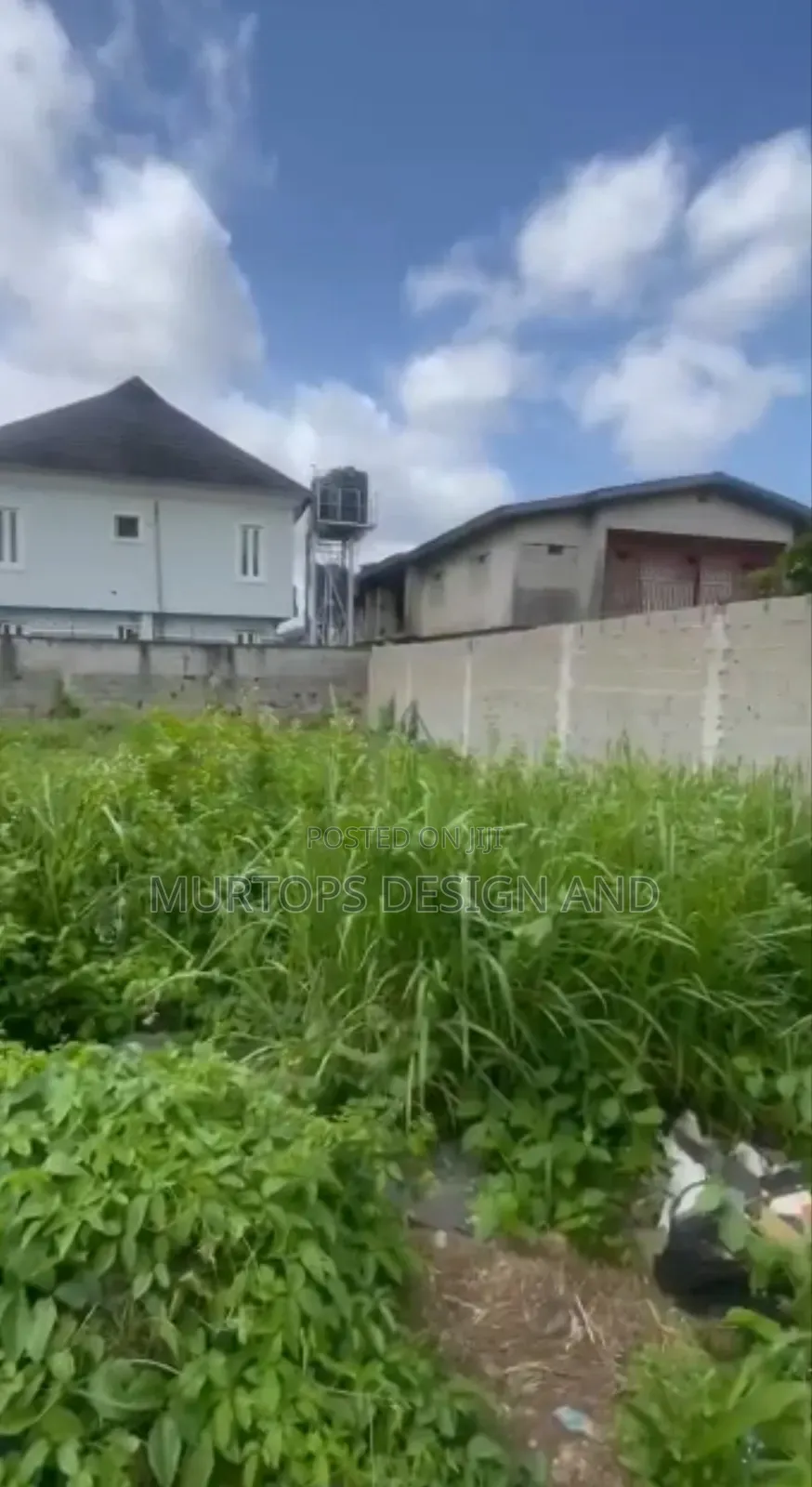 A Plot of Land Strategically Located on a Tarred Road With C of O