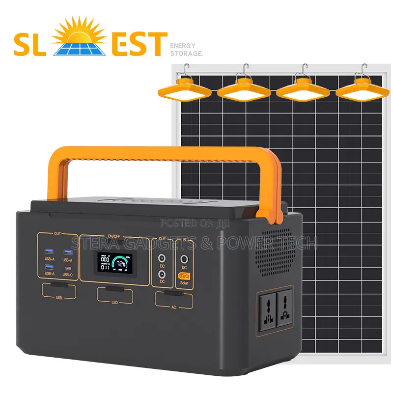 Solar Generator With Solar Panel 1000w 12.8v 40ah Lifepo4 Battery