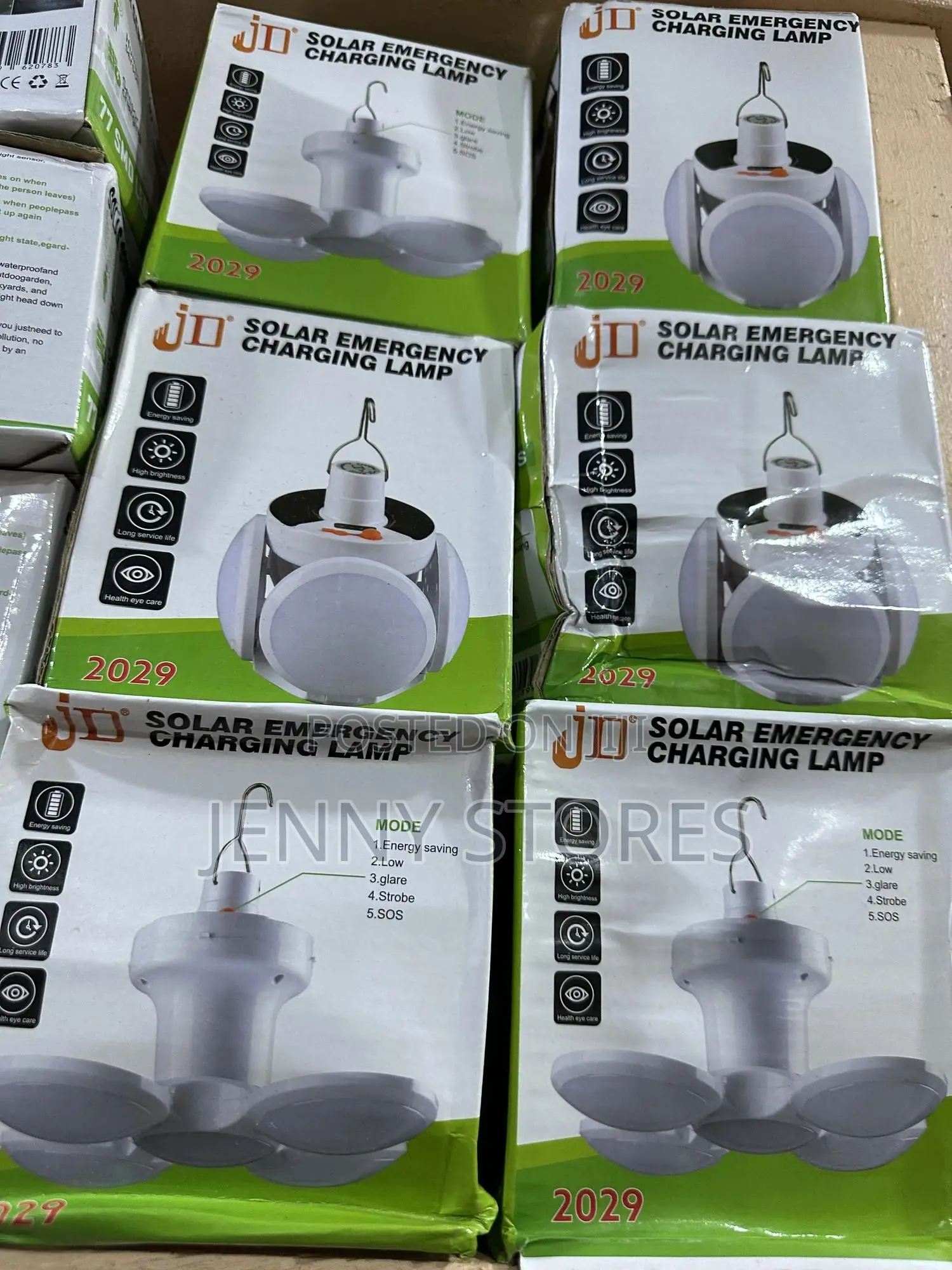 Solar Emergency Charging Lamp
