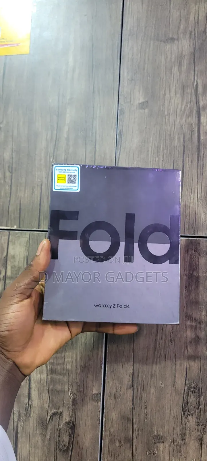 New Samsung Galaxy Z Fold4 256 GB Black