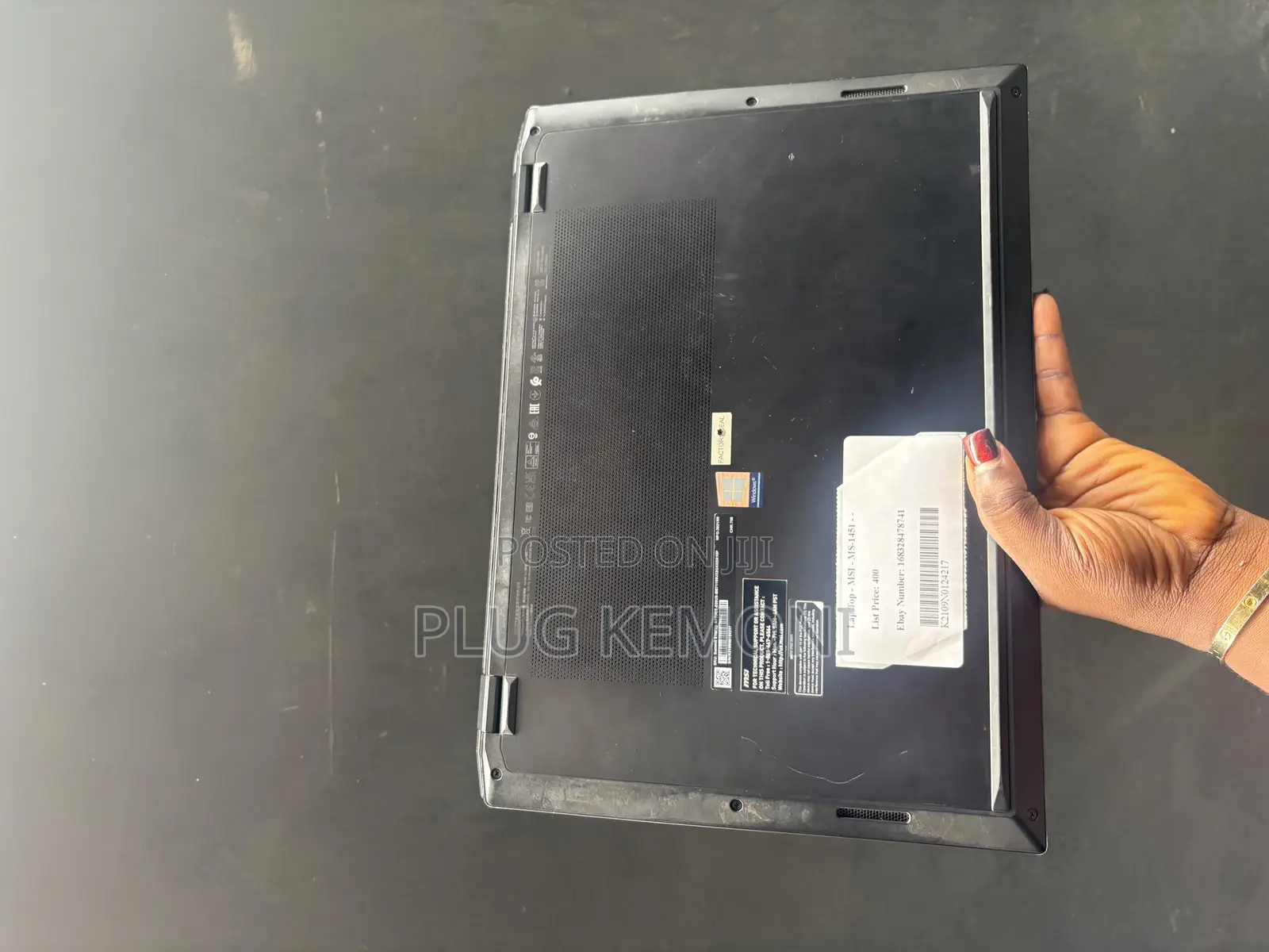 Laptop MSI EX625 16GB Intel Core i7 SSD 512GB