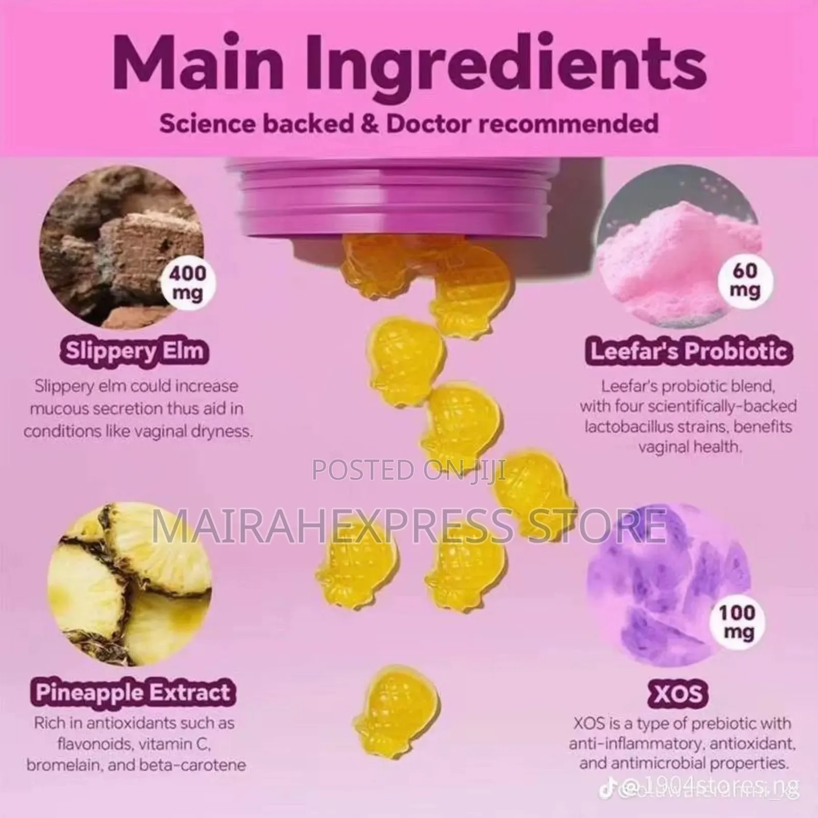 Women Probiotics + Slippery Elm 1lvn