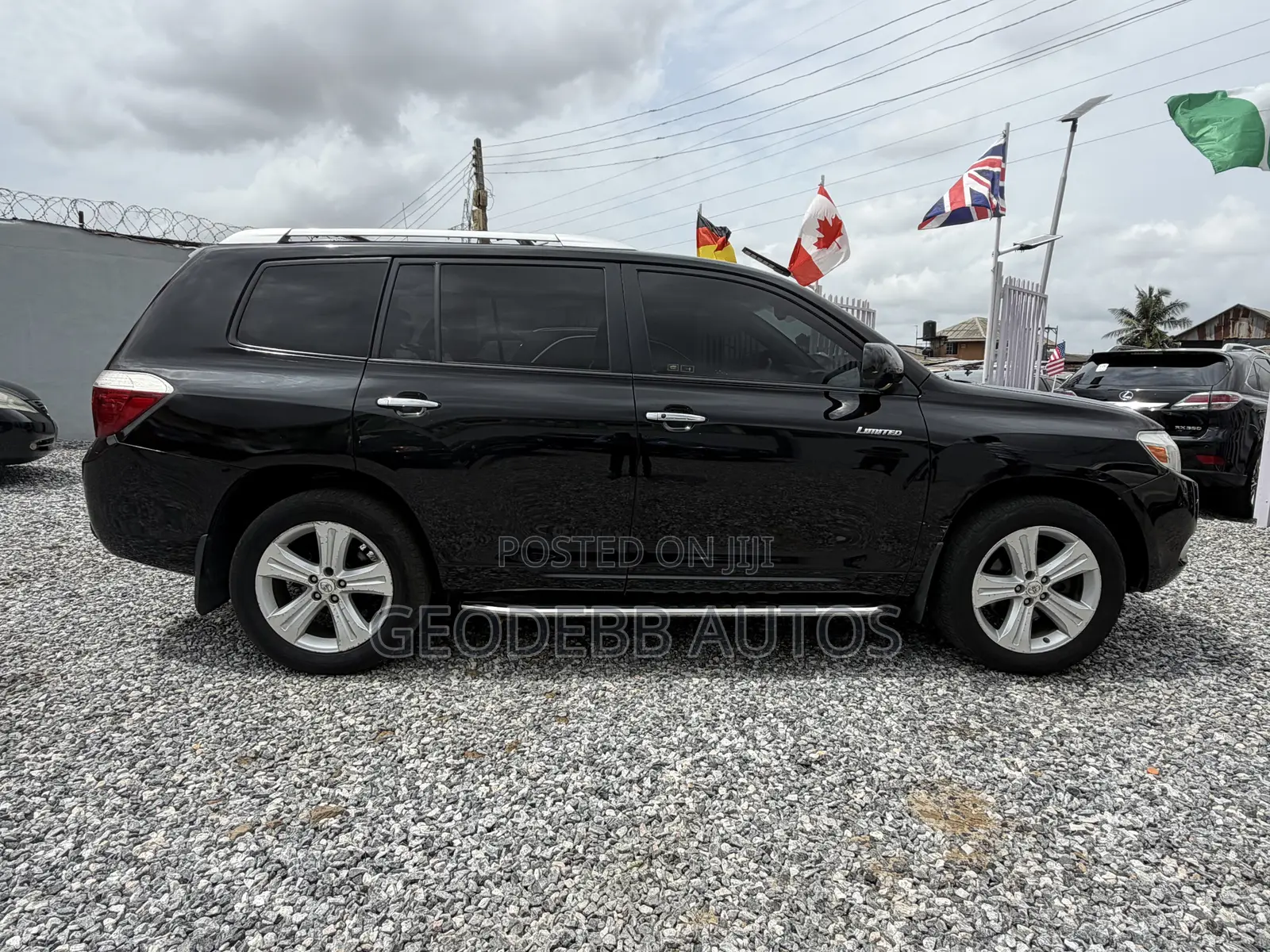 Toyota Highlander Limited 2009 Black