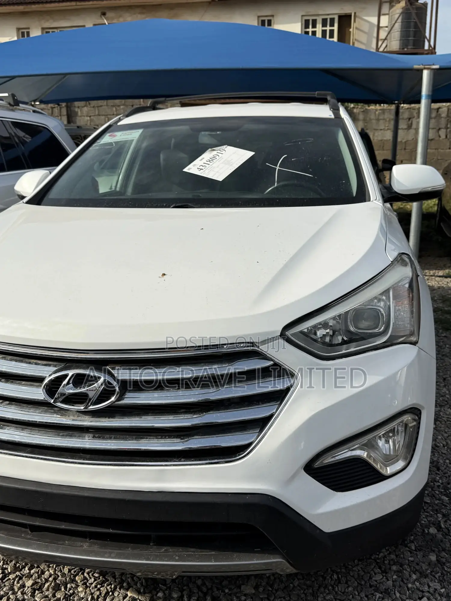 Hyundai Santa Fe Limited 4dr SUV (3.3L 6cyl 6A) 2015 White