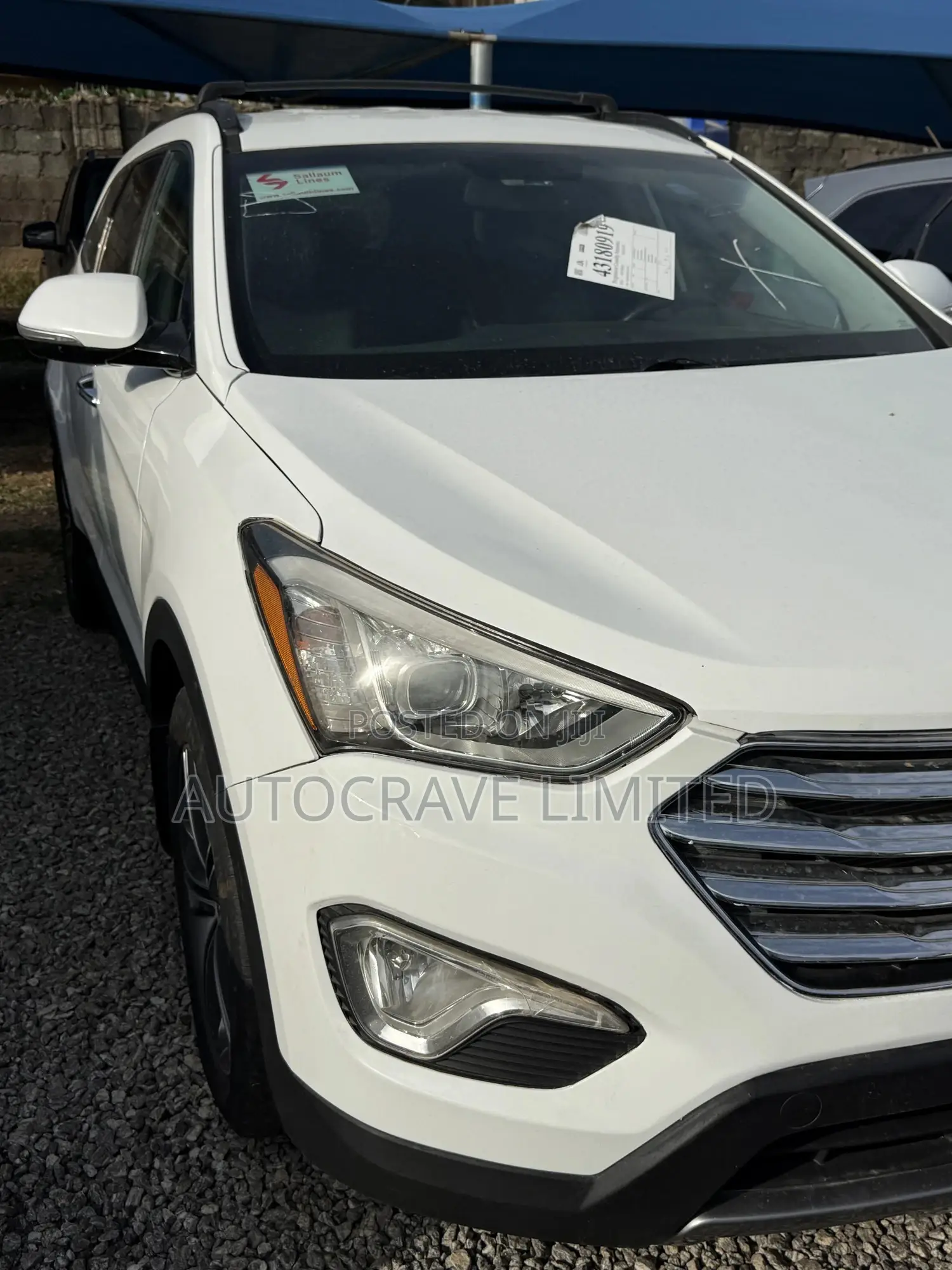 Hyundai Santa Fe Limited 4dr SUV (3.3L 6cyl 6A) 2015 White