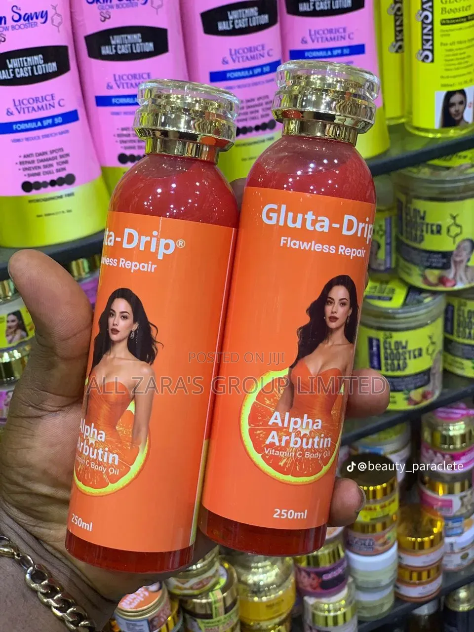 Gluta-Drip Flawless Repair Body Oil