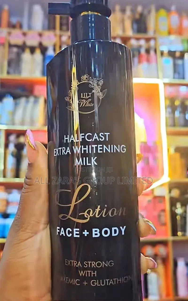 Lily White Halfcast Extra Whitening Milk Lotion.