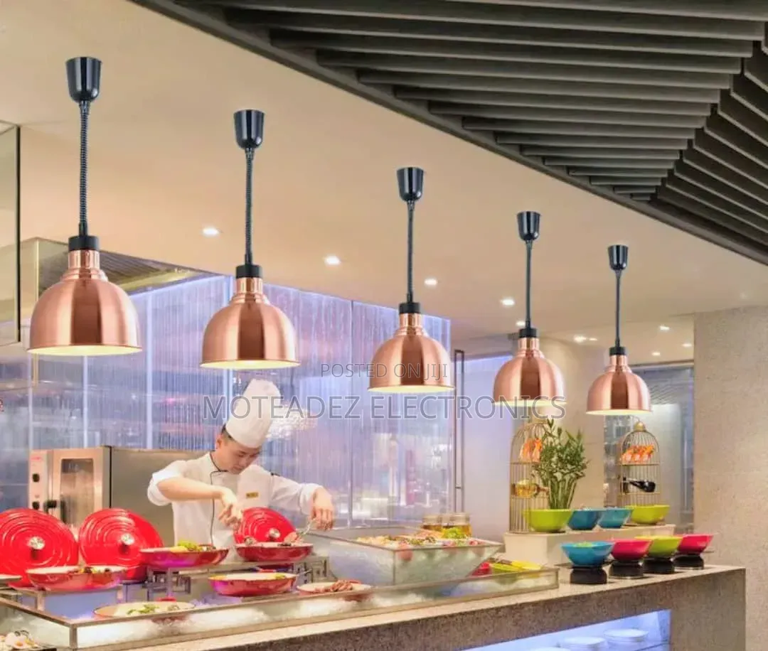 Luxury Stainless Steel Hanging Buffet Food Warming Heating Lamp