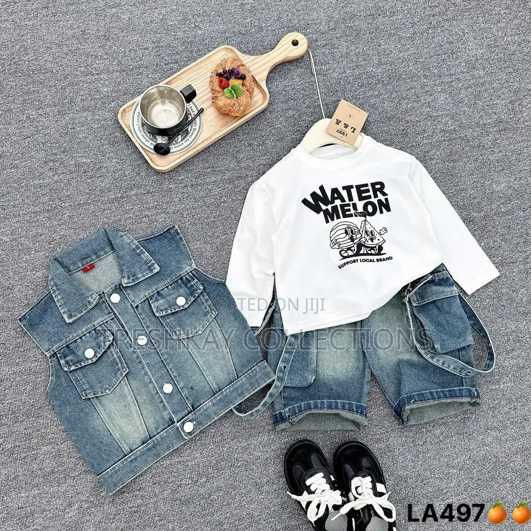 Luxury Denim Boys Set