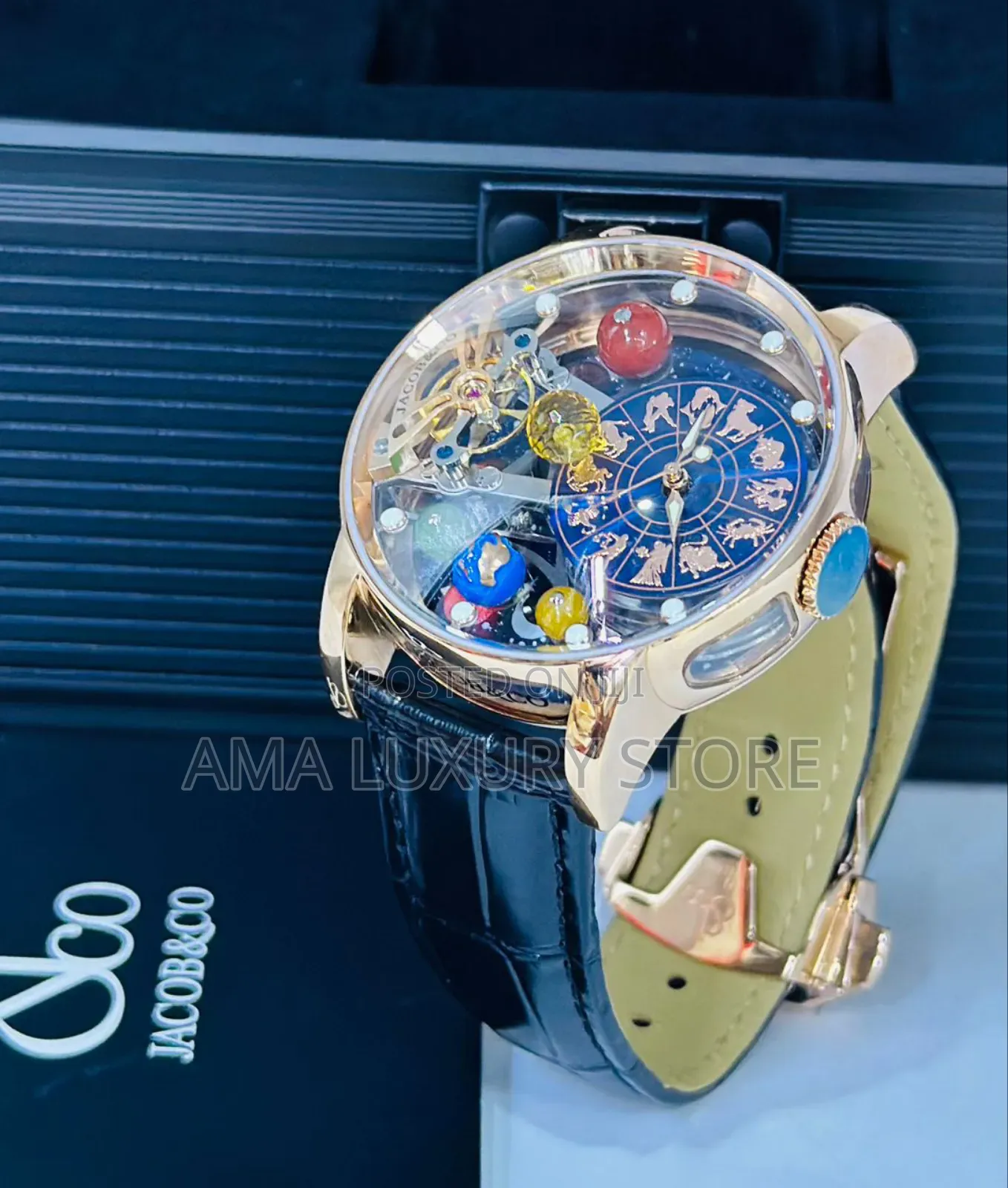 Jacob and Co Luxury Men Wristwatch – Stylish, Durable Classy Design