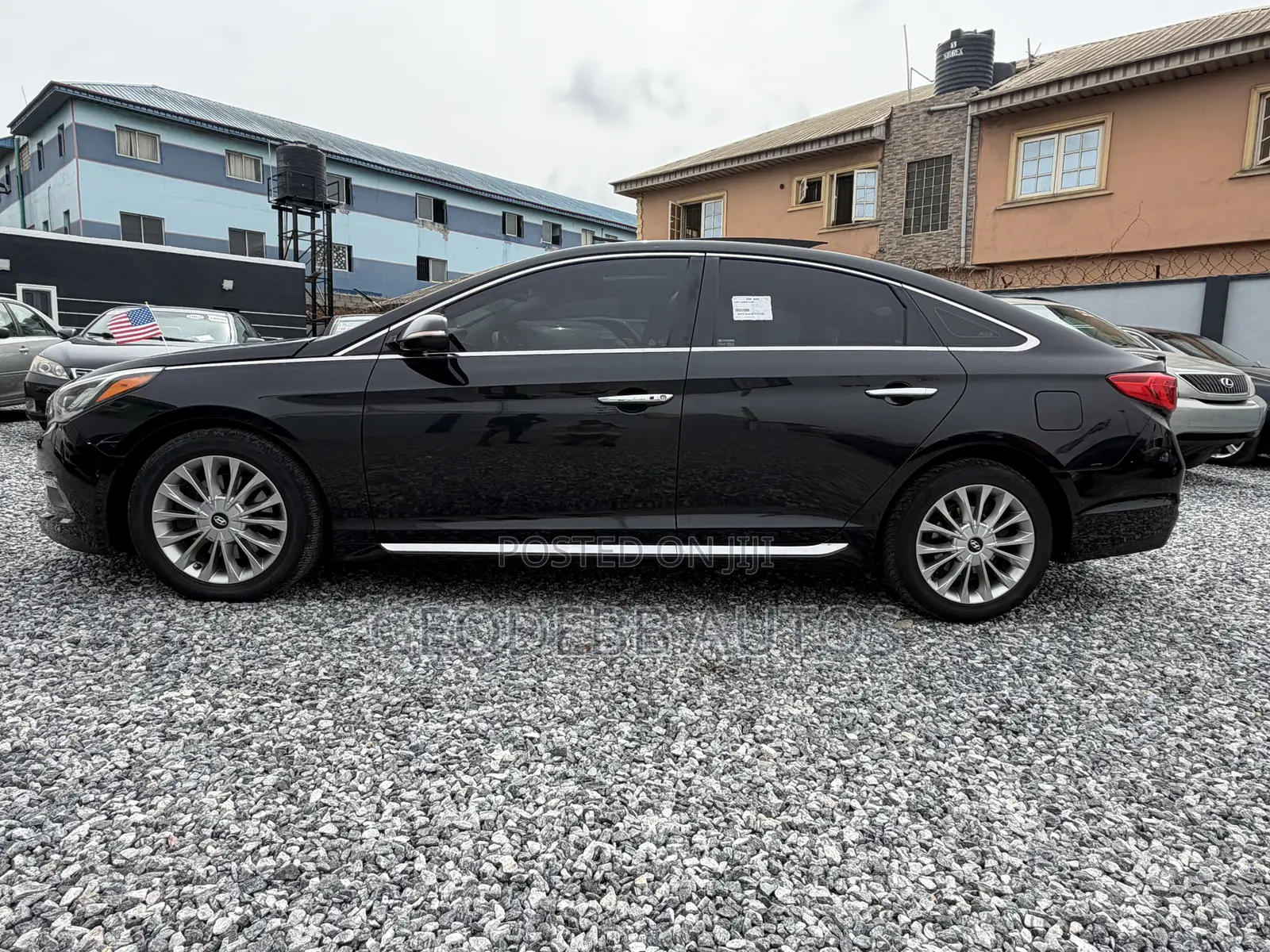 Hyundai Sonata Limited 2.0T 4dr Sedan (2.0L 4cyl Turbo 6A) 2015 Black
