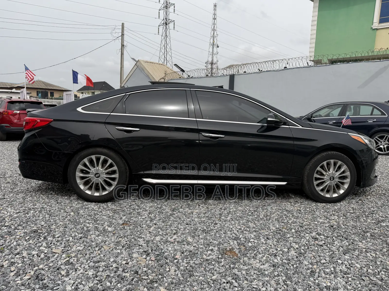 Hyundai Sonata Limited 2.0T 4dr Sedan (2.0L 4cyl Turbo 6A) 2015 Black