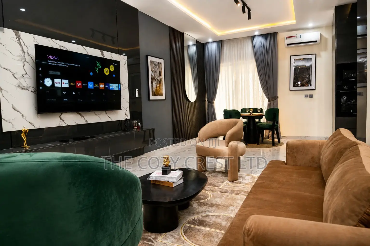 Cozycrest Brand New Modern Luxury 2 Bedroom Akure