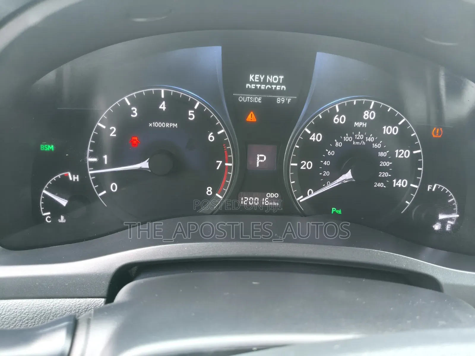 Lexus RX 350 FWD 2013 Gold