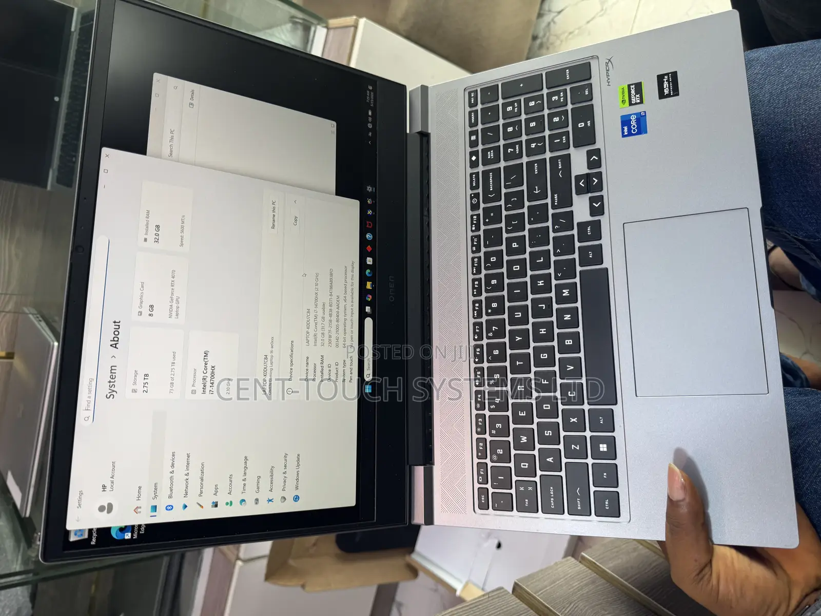 Laptop HP Omen 16 32GB Intel Core i7 SSD 3T