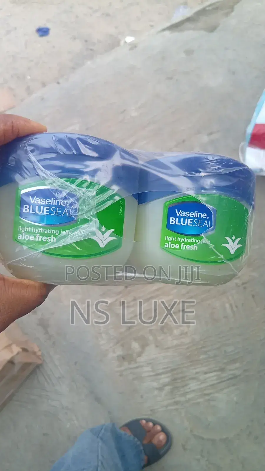 Original Vaseline Blue Sea by 6pcs
