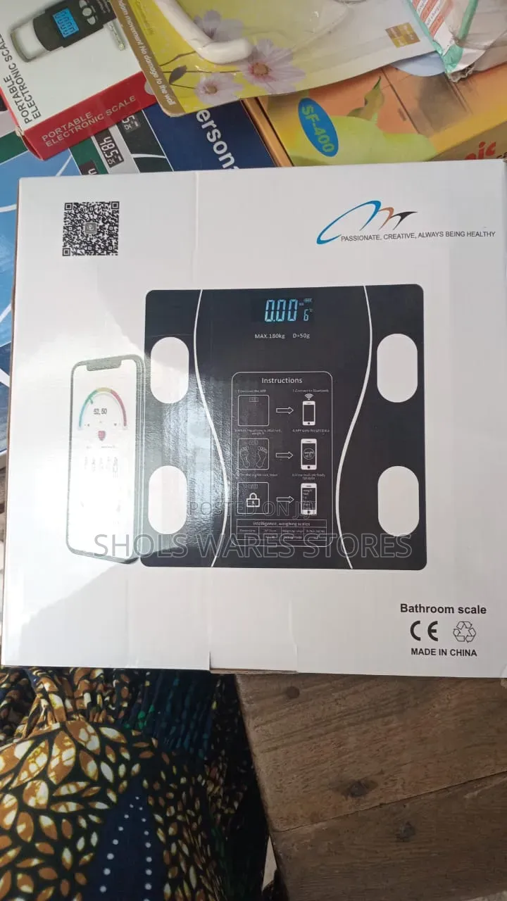 Rechargeable Bluetooth Body Fat Scale