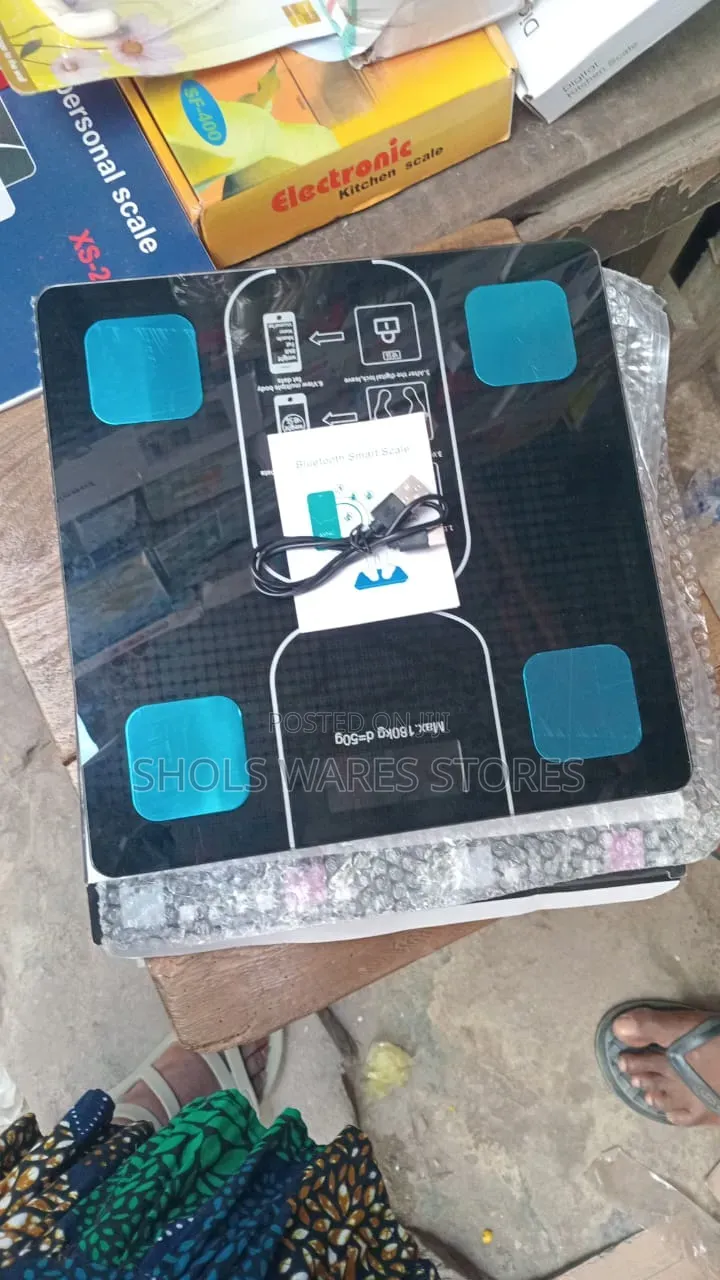 Rechargeable Bluetooth Body Fat Scale
