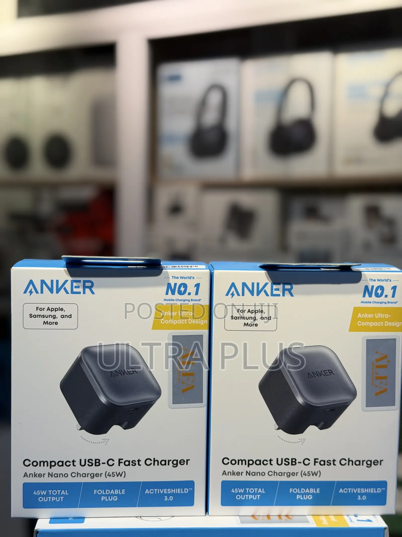 Anker Nano Charger (45w) Compact Usb-C Fast Charger