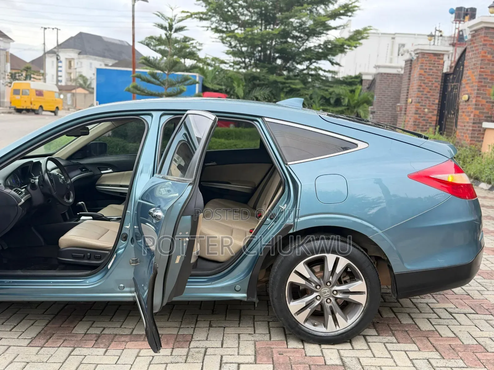 Honda Accord Crosstour EX-L AWD 2014 Blue