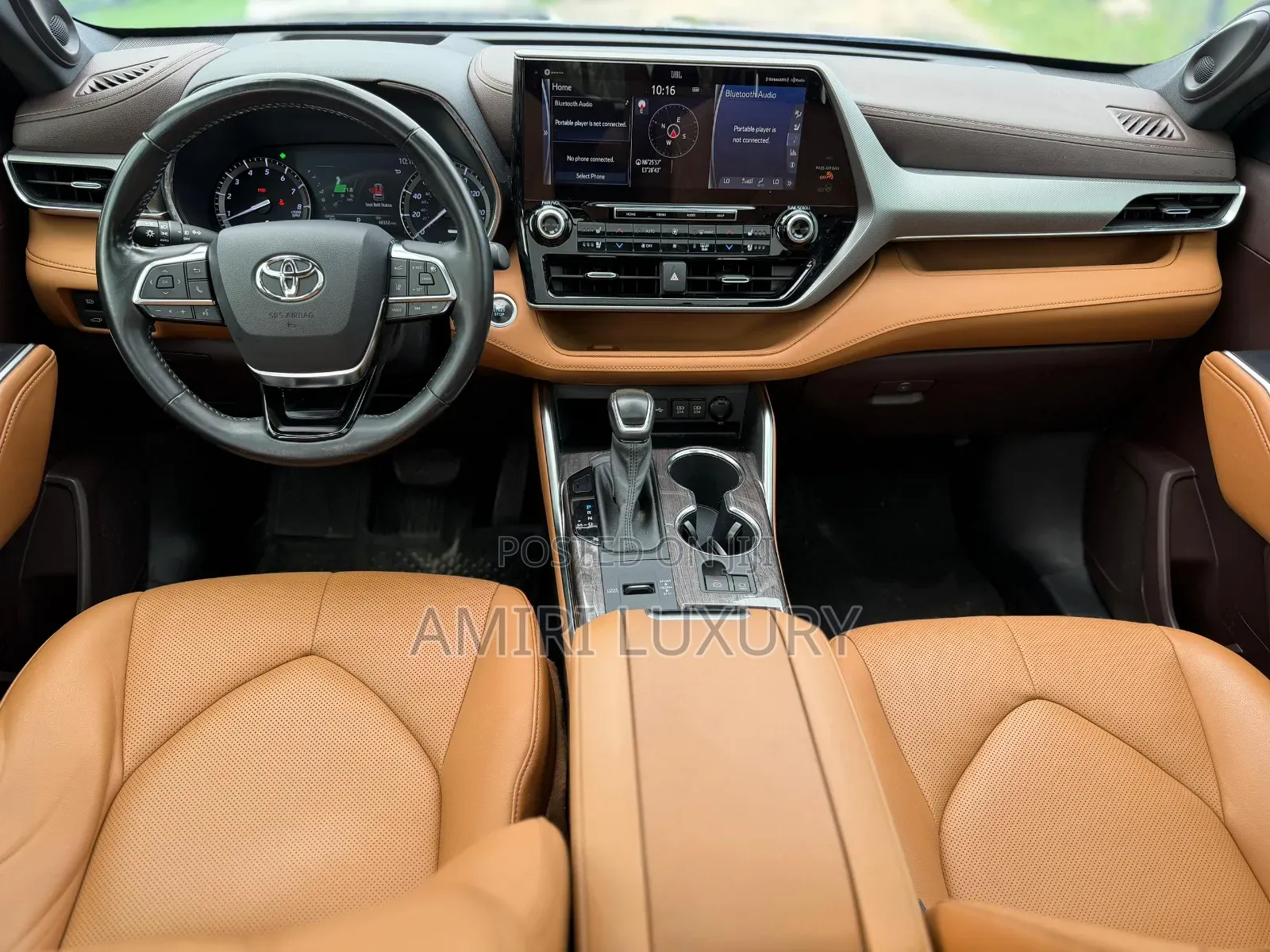 Toyota Highlander Platinum 2021 Black