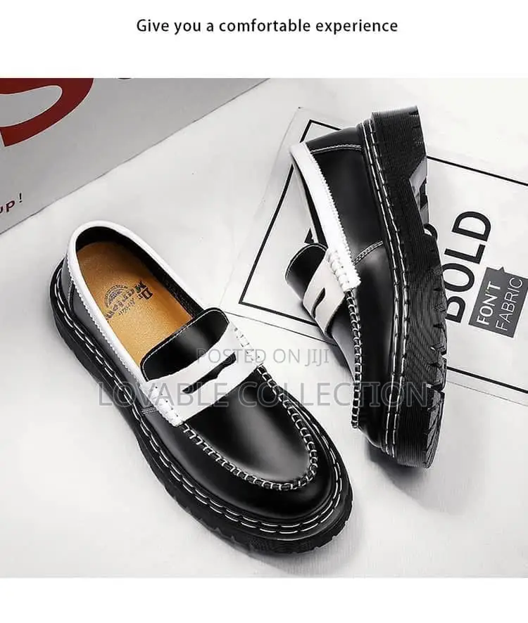 Dr. Martens Penton Bex Contrast Leather Loafers for Men