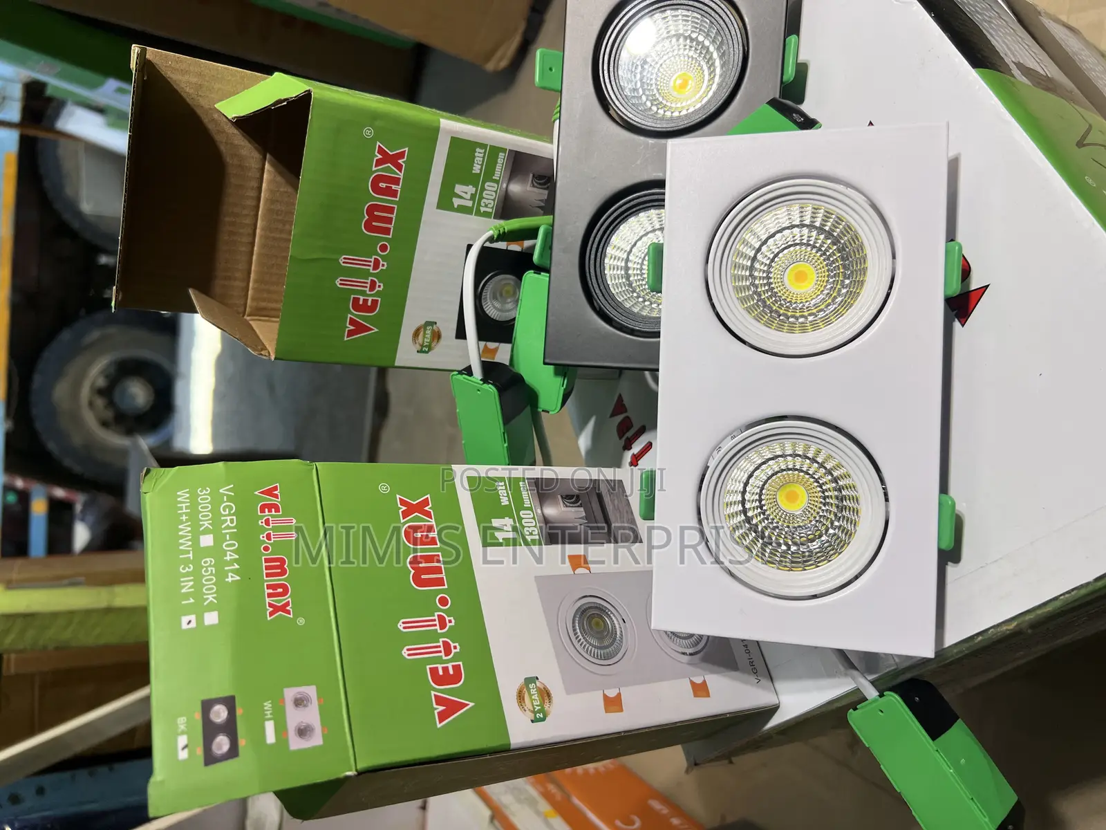 14watts Double Reset Square Light Double Color