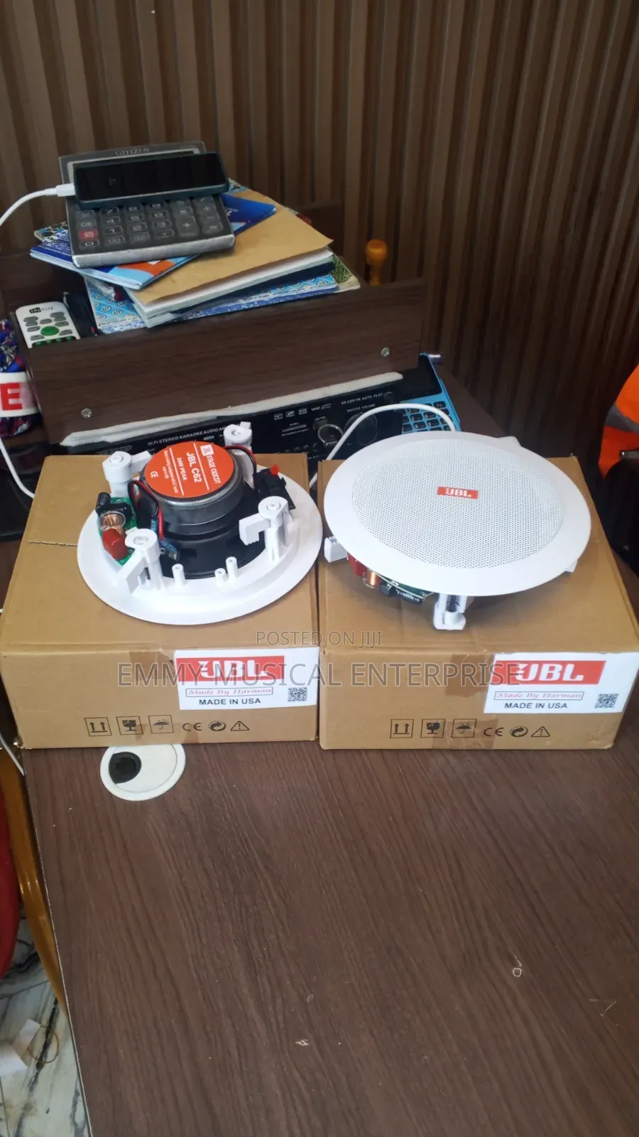 Two 30w JBL Passive Ceiling Speaker