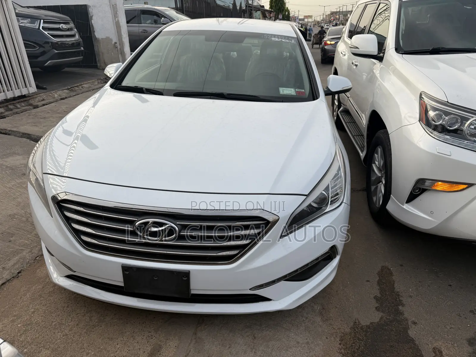 Hyundai Sonata Limited 4dr Sedan (2.4L 4cyl 6A) 2015 White
