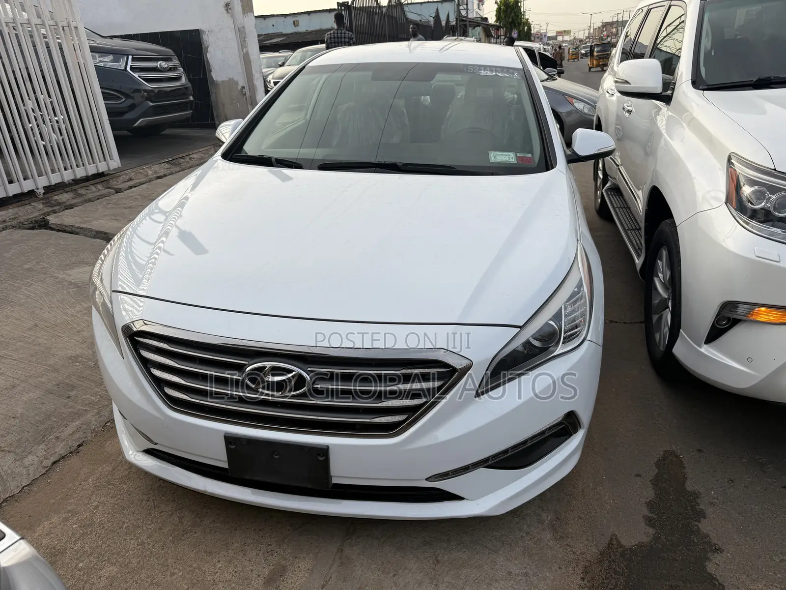 Hyundai Sonata Limited 4dr Sedan (2.4L 4cyl 6A) 2015 White