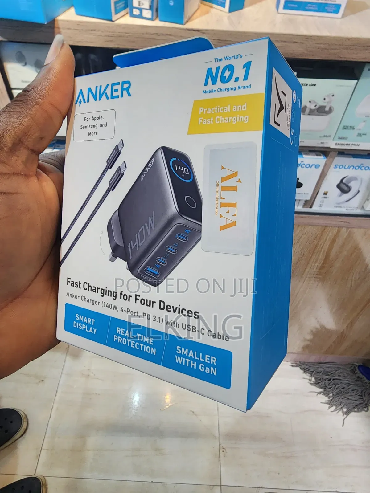 Anker 140w Charger 4port