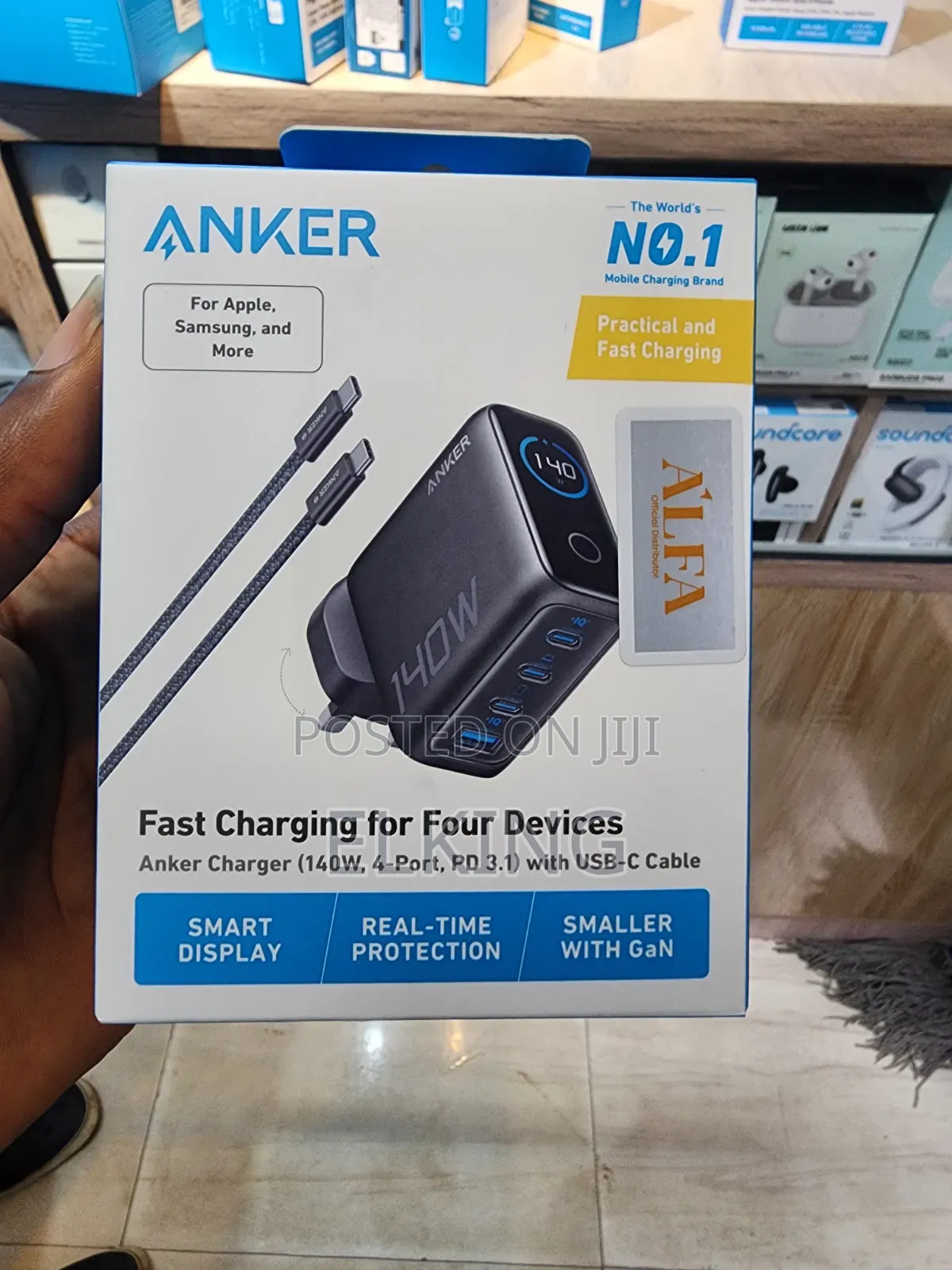 Anker 140w Charger 4port