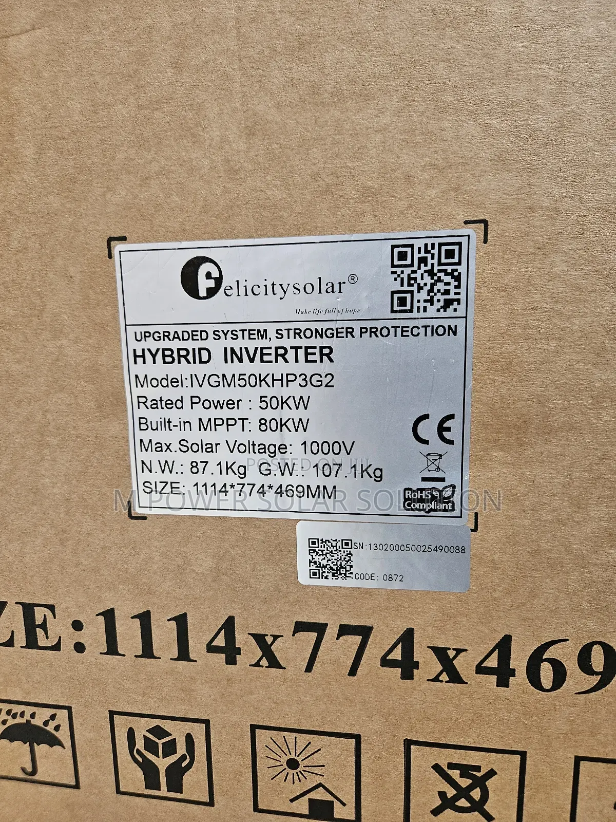 50kva Felicity Ivem Solar Inverters