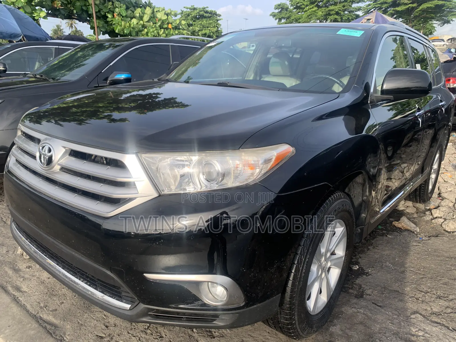 Toyota Highlander Limited 2012 Black