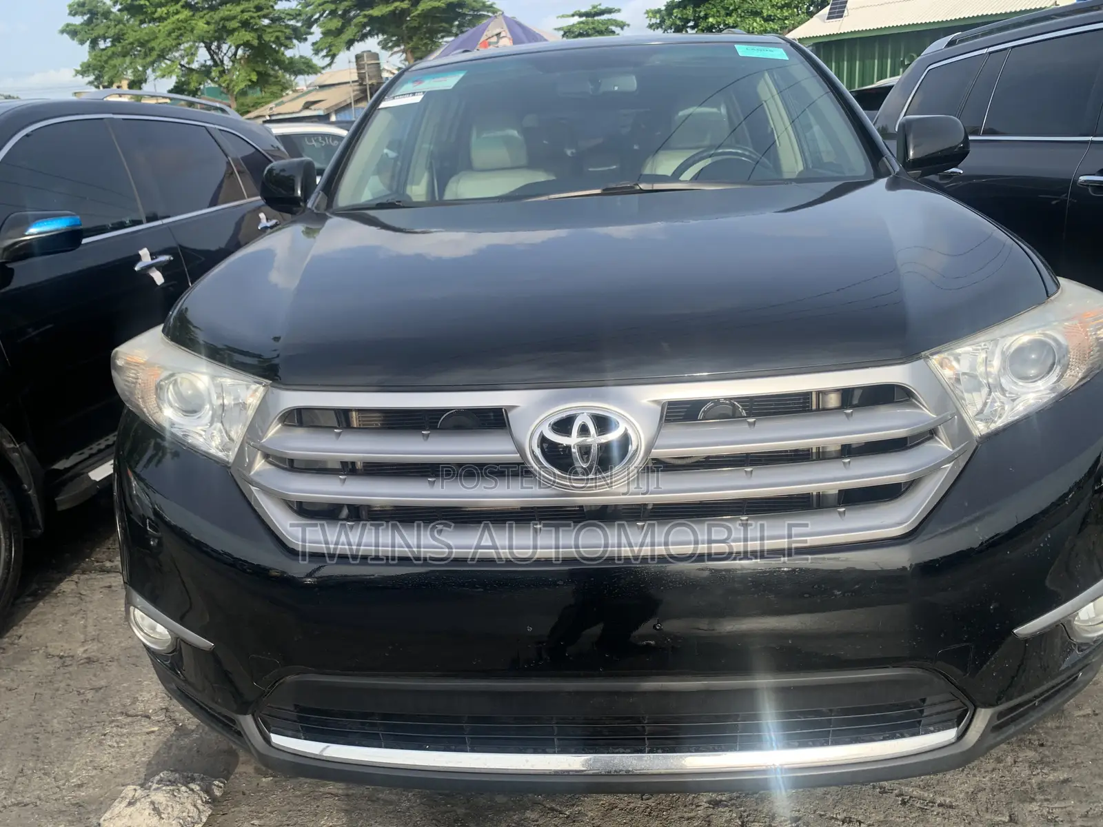 Toyota Highlander Limited 2012 Black