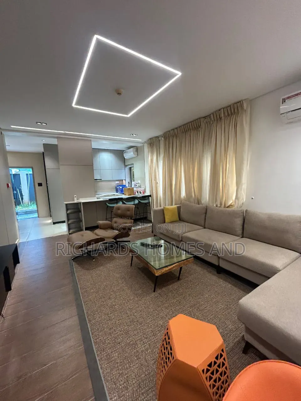 Furnished 1bdrm Apartment in Banana Island for rent