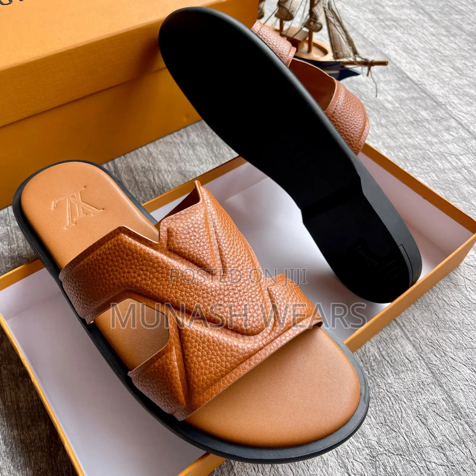 Louis Vuitton Brown and Ash Available 40-46