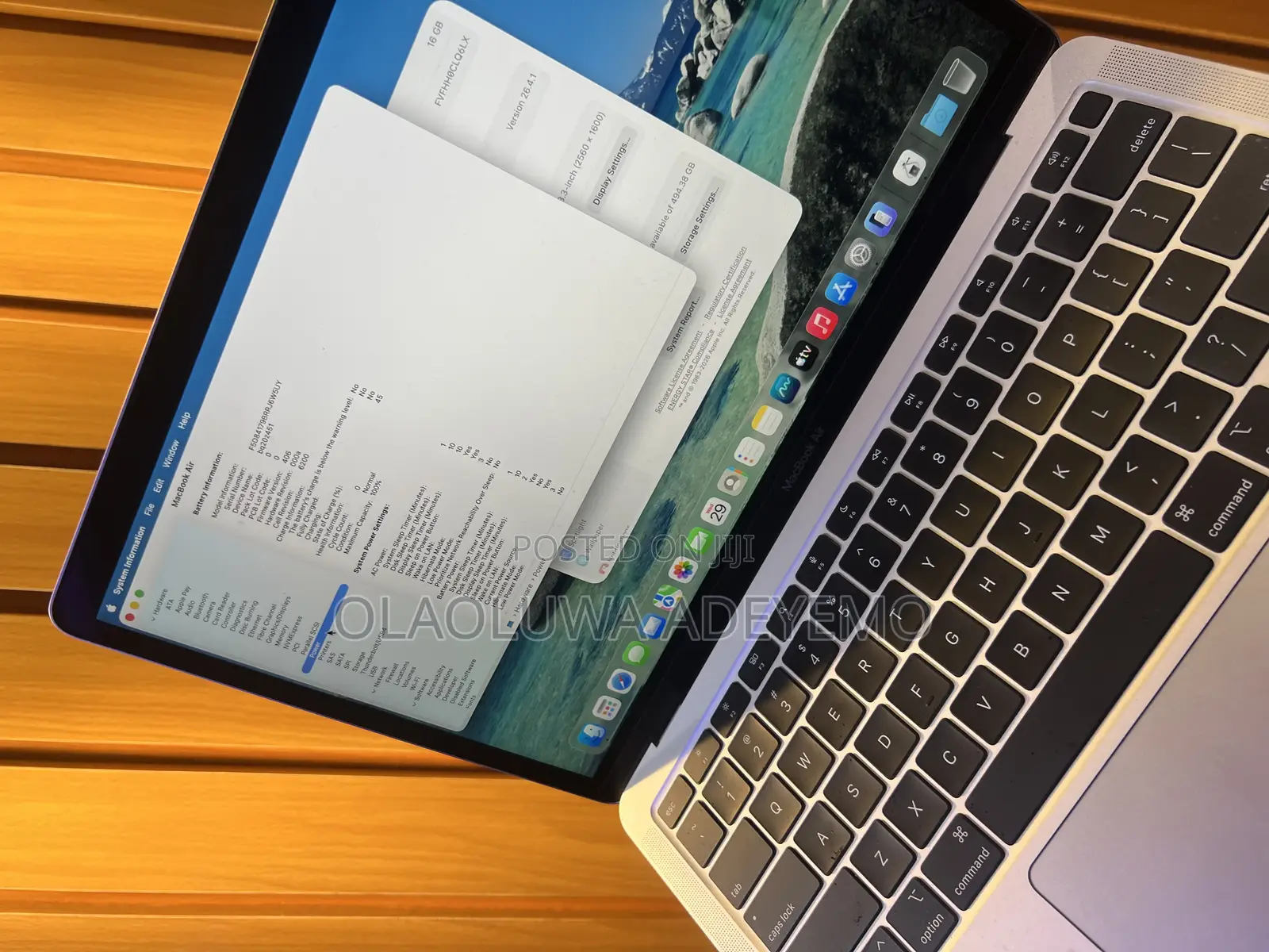 Laptop Apple MacBook Air 2020 M1 16GB Apple M1 SSD 512GB