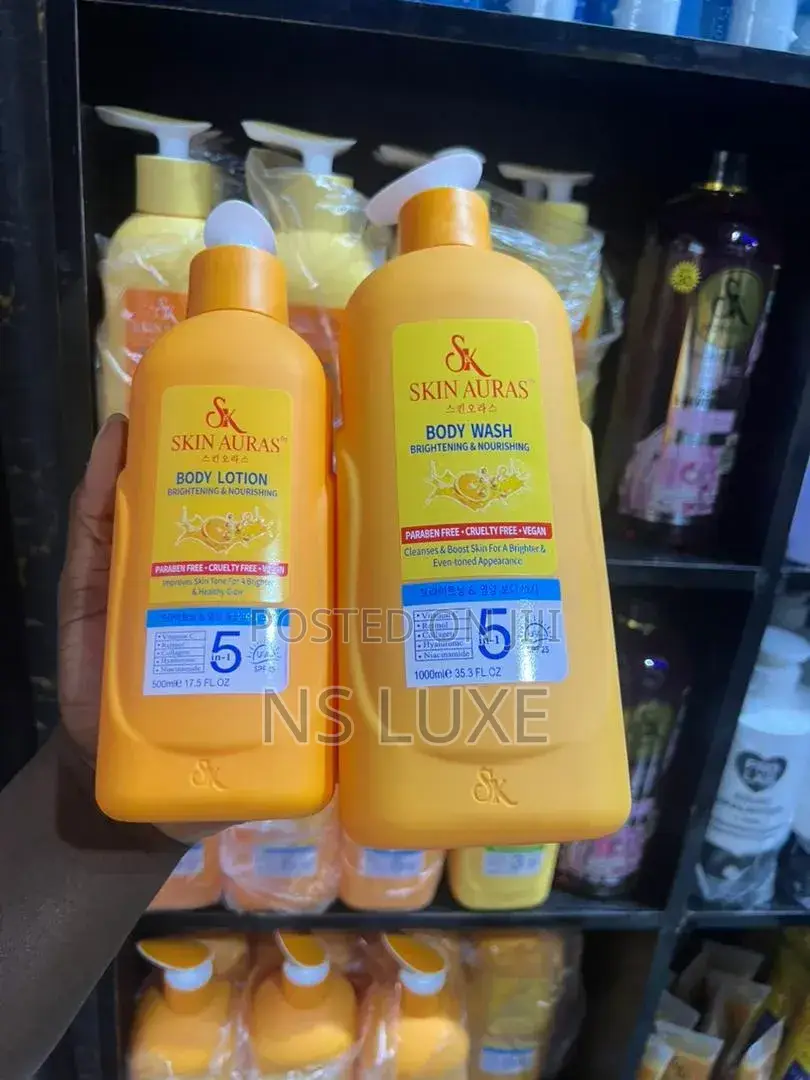 Skin Auras Body Lotion and Bath