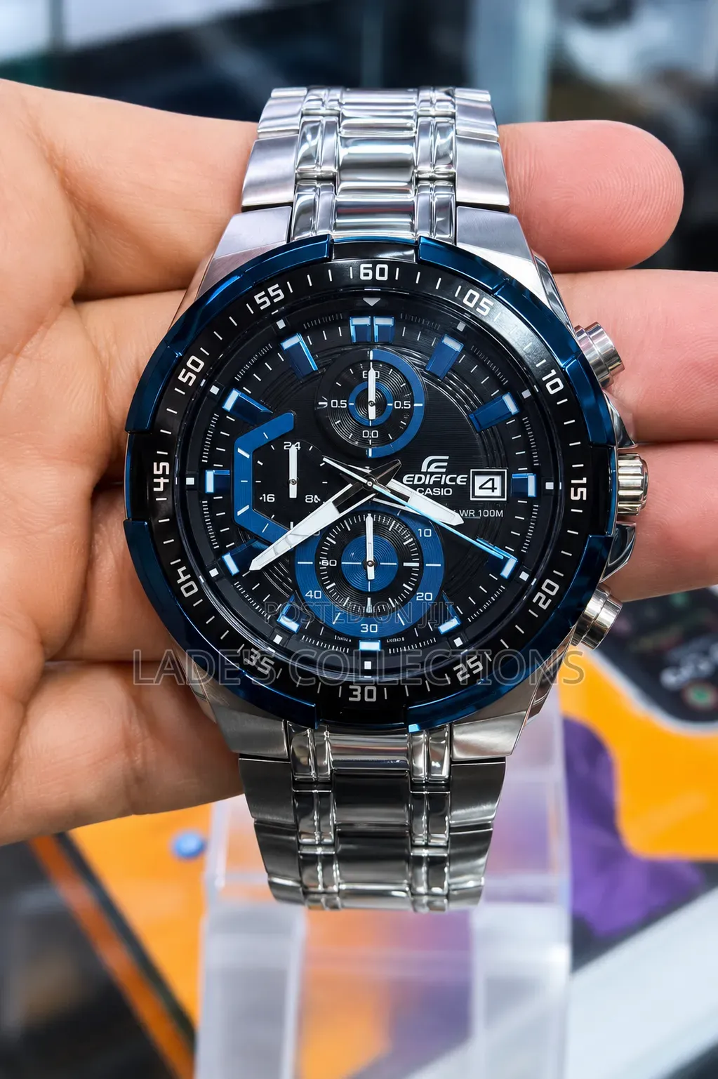 (Edifice Casio Chronograph ) Original Standard Men's Wristwatch
