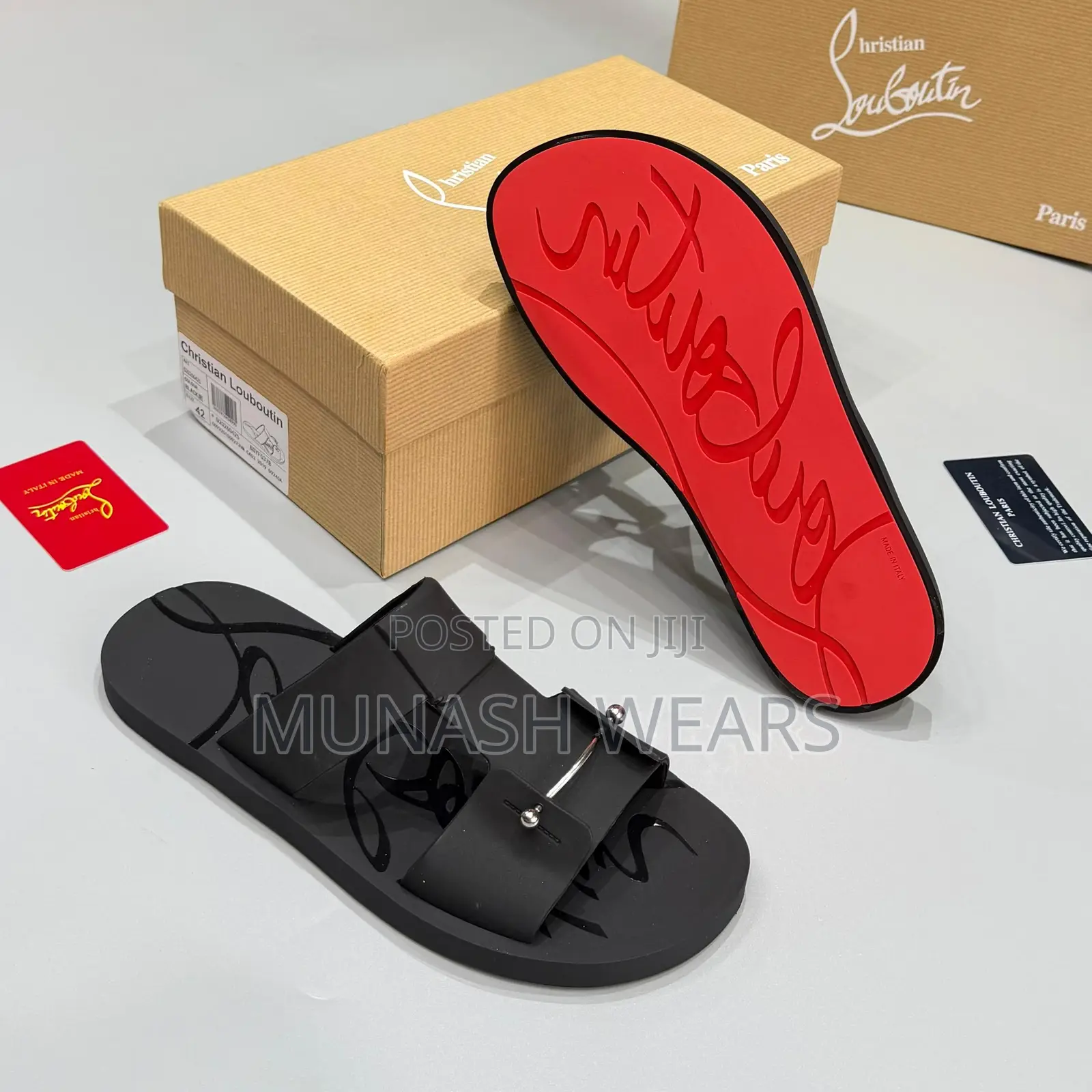 Christian Loubotin 40-46 Available in Black and White