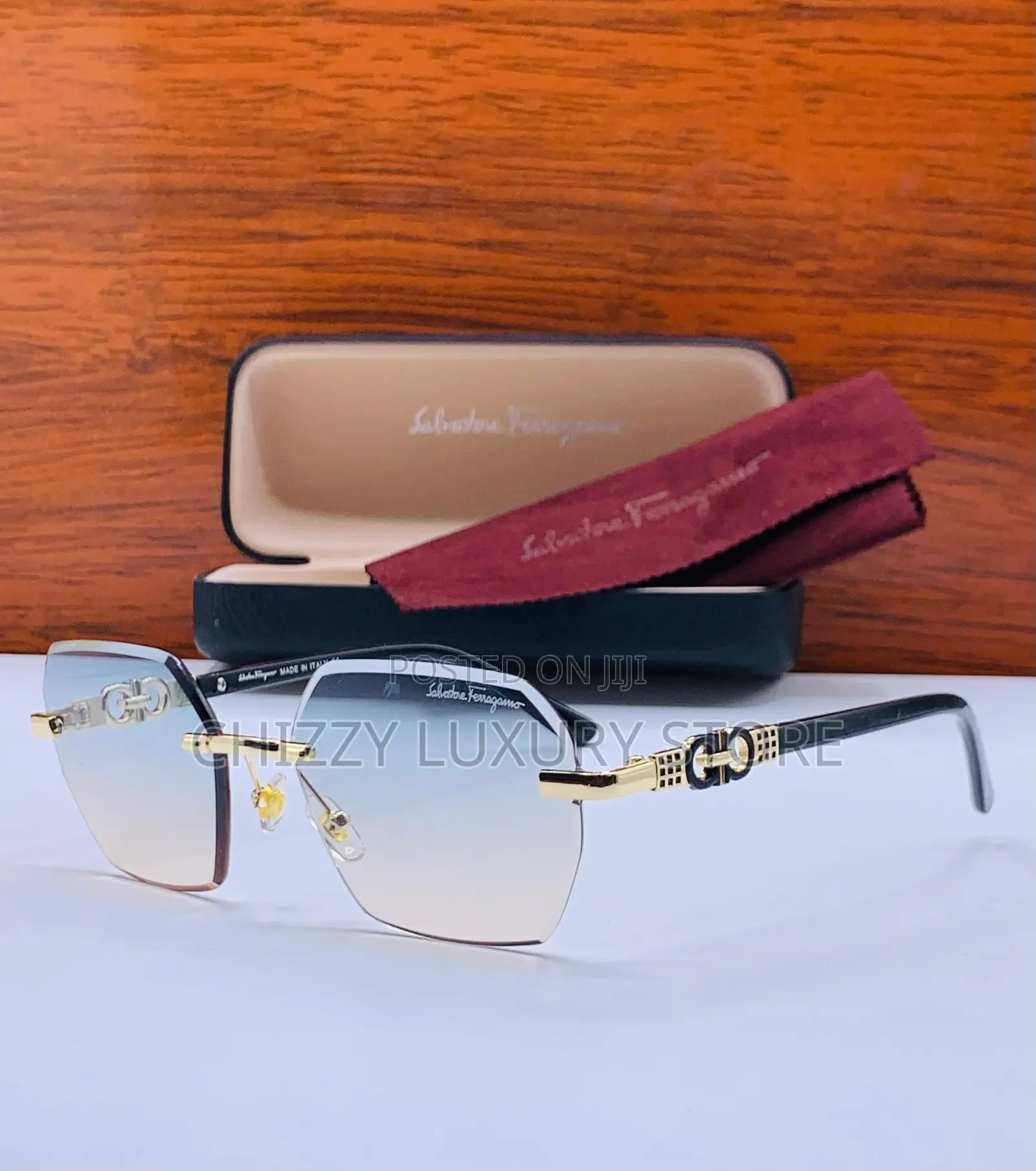 Salvatore Ferragamo Quality Luxury Men Sunglasses
