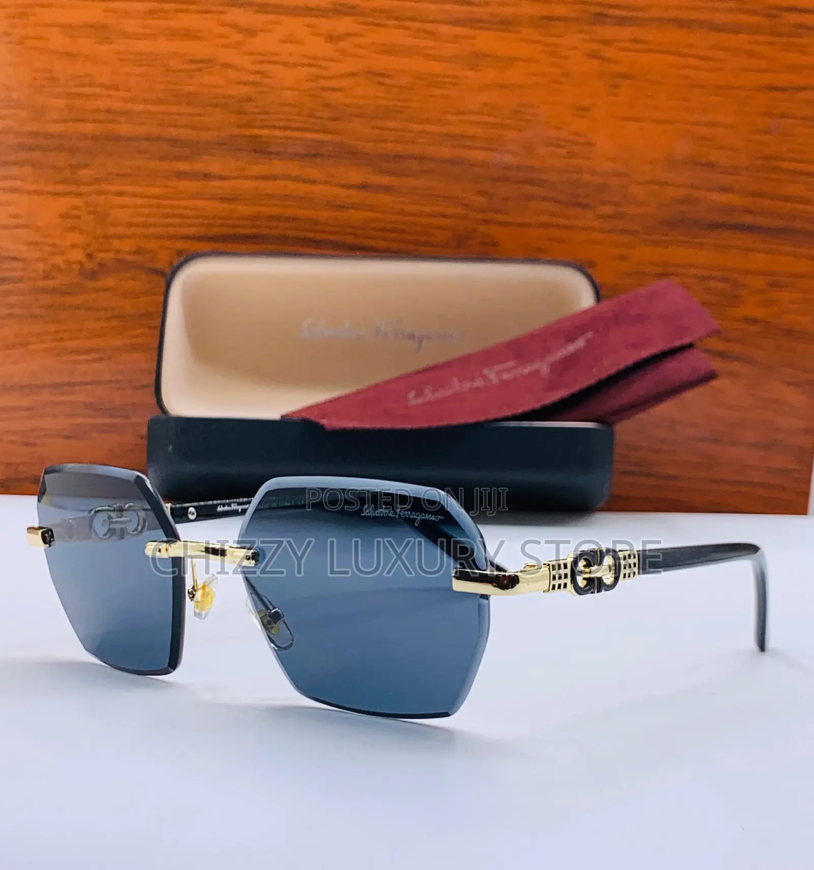 Salvatore Ferragamo Quality Luxury Men Sunglasses