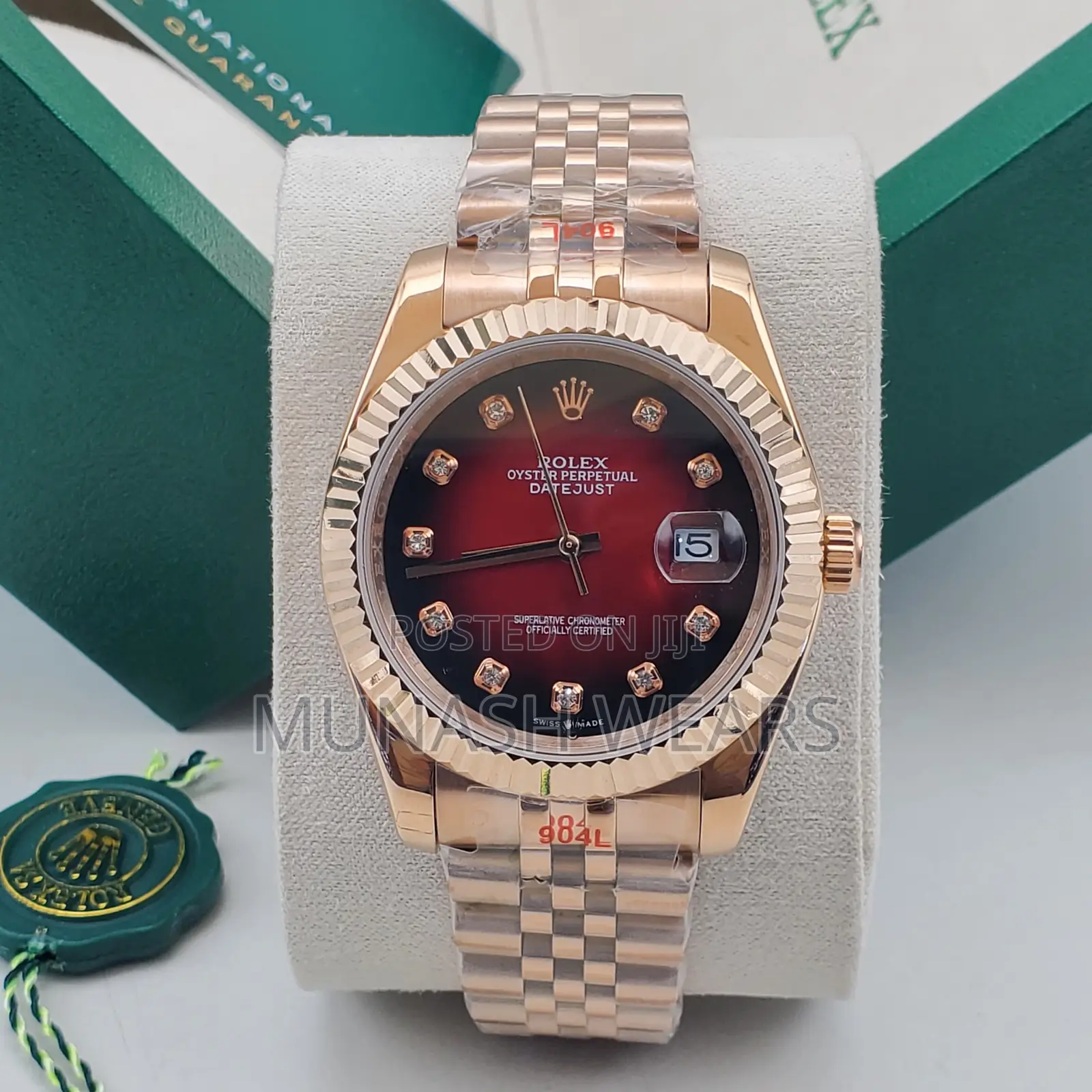 Rolex Luxury Wristwatch Land Dweller and Sky Dweller