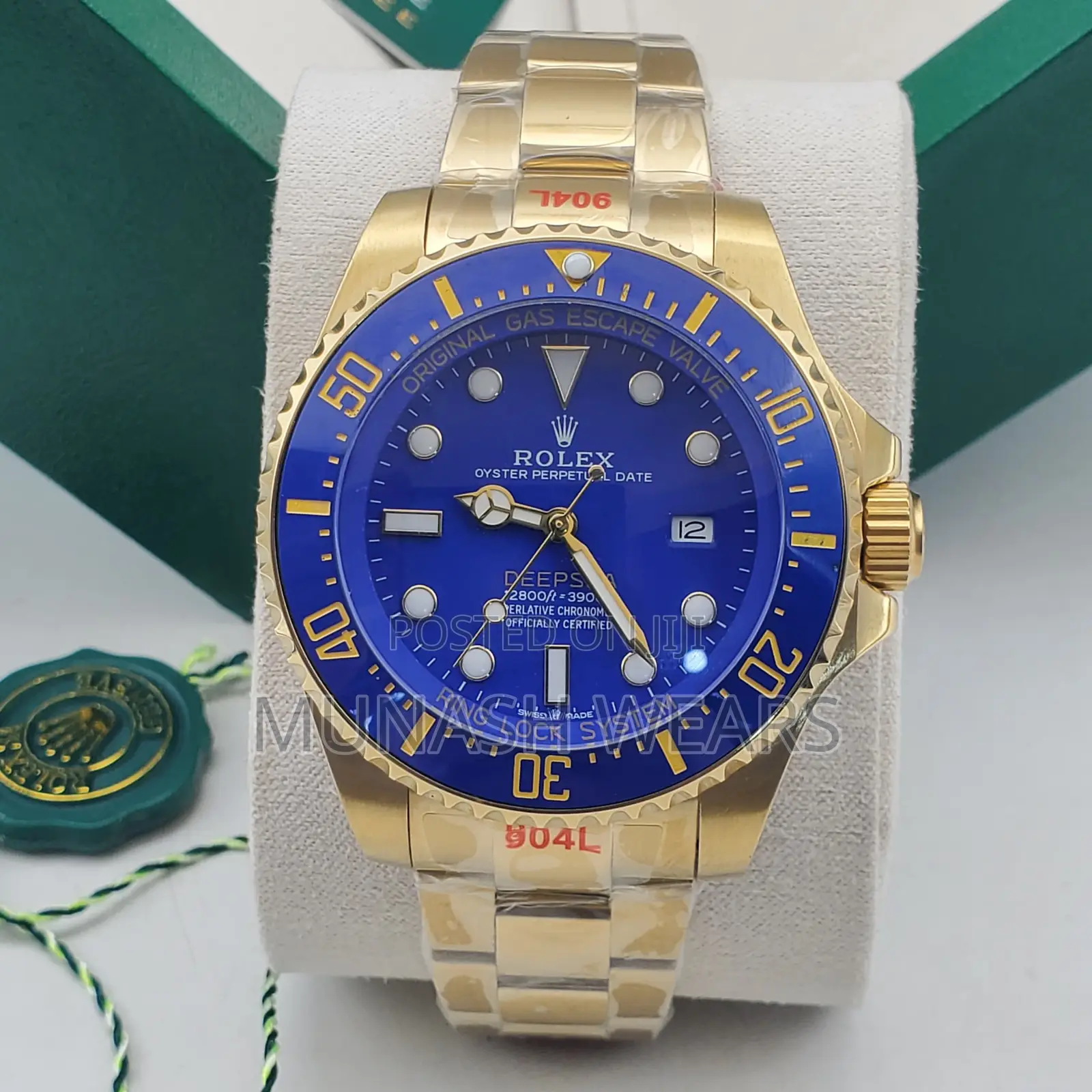 Rolex Luxury Wristwatch Land Dweller and Sky Dweller
