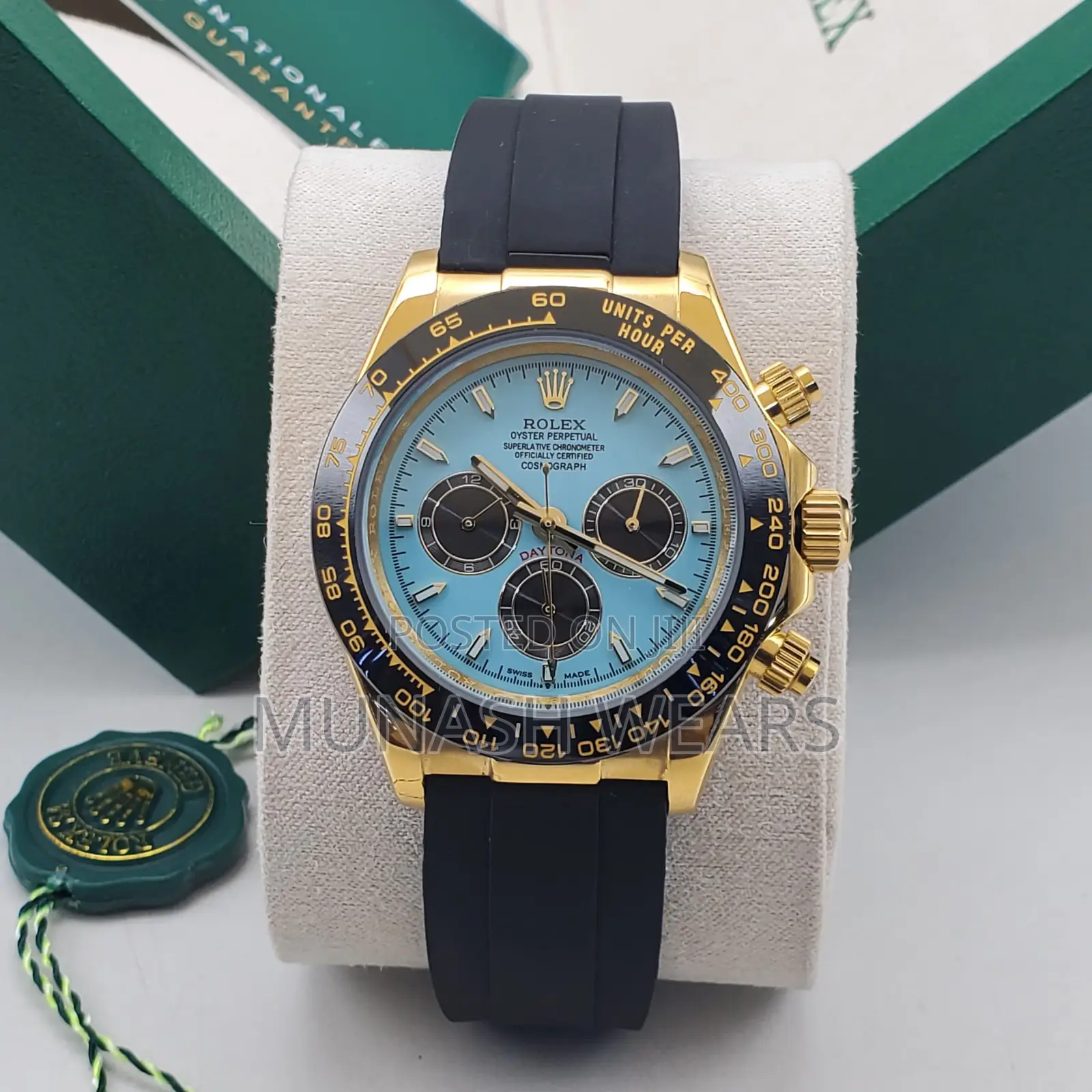 Rolex Luxury Wristwatch Land Dweller and Sky Dweller